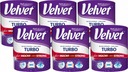 VELVET TURBO MEGA STRONG Kuchynská utierka x6 ROLLERS