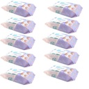 10x Utierky navlhčené vodou 98% FiFi Wipes 800