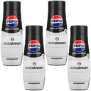 4X SODASTREAM SIRUP PEPSI MAX BEZ CUKRU 440 ML KONCENTRÁT NA NASÝTENIE