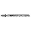 GRAPHITE Listy do priamočiarych píl 10TPI 25 ks.
