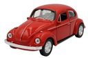 KOVOVÝ MODEL WELLY AUTO Volkswagen Beetle 1:34