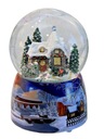 SNEHOVÁ GLOBEL VIANOČNÁ MUSIC BOX SNEHULIENKA