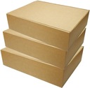 Hnedý tvarovaný prepravný box 340x260x90mm InPost B box 20 kusov