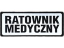 Reflexný emblém EMT na suchý zips