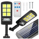 LED SOLÁRNE LAMPA DUSK SENZOR POHYBU VONKAJŠIA ZÁHRADA COB + DIAĽK