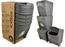 Prosperplast Segregačné koše 4x25L Sortibox