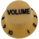 Kera Audio Volume GST0330V gitarový gombík krémový