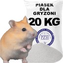 Piesok do klietky hlodavcov škrečkov s objemňou 20 kg