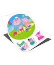 01 tlač WAVES SUGAR papier peppa pig A4