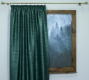 HRUBÝ PRIPRAVENÝ ZÁCLONU STRIEBORNÝ NIT FROST 150X240