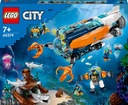 LEGO City 60379 Prieskumnícka ponorka na morskom dne