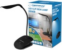 ESPERANZA LED STOLNÁ LAMPA S STOLNÝM KLIPOM A FLEXIBILNÝM USB KÁBLOM