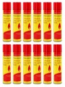 12X RONSON ZAPAĽOVAČ PLYN 250ml + 50ml + APLIKÁTORY