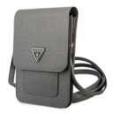 Taška Guess Saffiano Triangle (GUWBSATMGR) sivá