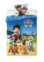 Detské obliečky Paw Patrol 140x200 s labkami