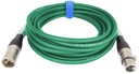 SOMMER STAGE GREEN XLR MIC KÁBEL 5m