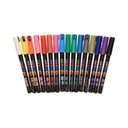 Popisovač UNI POSCA PC-1MR, sada 16 ks