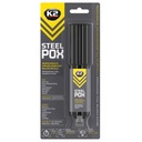 K2 STEELPOX METAL GLUE Epoxidové tekuté zváranie kovov za studena