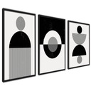 Plagáty Grafika Abstrakty Nástenná súprava 50x70