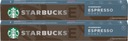 Starbucks Nespresso Espresso Pražená káva 10 ks x2