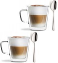 VIALLI 2 TERMÁLNE POHÁRKY KÁVA ČAJ LATTE CAPPUCINO DIVA LYŽIČKY