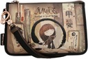 A028 Anekke kabelka, messenger bag, puzdro Shoen čierne
