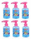 6X BABY SHARK TEKUTÉ MYDLO PRE DETI 250ML
