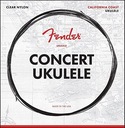 Fender Concert Ukulele Struny Struny na ukulele