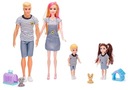 Bábiky Woodyland Modern Family so zvieratkami