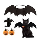 Oblečenie pre mačku a psa Vtipný kostým netopierích krídel na Halloween