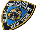 Nášivka na suchý zips NYPD