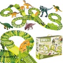 AUTODRÁHA DINOSAUR + SADA AUTO MEGA XXL