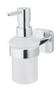 FORTE BISK DÁVKOVAČ MYDLA SKLENENÝ CHROME 06824