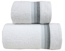 Uterák Ombre 70x140 biely 450g/m2 Frotex