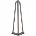 VLÁSANKA KOVOVÁ NOHA 51cm 3 prúty, NELAKOVANÁ
