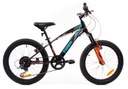 Detský bicykel 20 palcový Shimano RevoShift 6 prevodov
