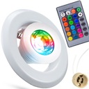 HALOGÉNOVÝ LED STROP S RGB LED ŽIAROVKOU S DIAĽKOVÝM OVLÁDANÍM