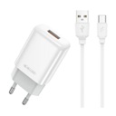 SÚPRAVA SIEŤOVEJ NABÍJAČKY + USB-C KÁBLOV