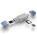 NM nano čítačka kariet MicroSD na USB 3.0 USB-C 3.1