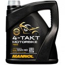 Mannol 7812 10W40 MOTORBIKIE 4L syntetický olej