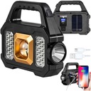 SOLAR CAMPING TORCH LED COB USB