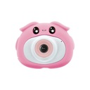 Detský digitálny fotoaparát Maxlife s funkciou fotoaparátu MXKC-100 ružový