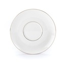 TANIER, biely porcelánový tanierik, okrúhly, 17 cm