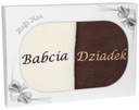 DARČEK PRE BABKU A DEDKA SADA DVOCH HRUBÝCH UTERÁKOV S VÝŠIVKOU