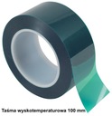 Vysokoteplotná polyesterová páska 100 mm / 66 rm