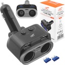 SPLITTER ZAPAĽOVAČ SPLITTER 2 + 2 USB 2.4A
