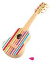 DÚHOVÁ KLASICKÁ GITARA PRE DETI, 6 STRÚN, LELIN