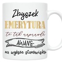 Darčekový hrnček na DÔCHODOK DÔCHODOK Povýšenie do dôchodku na vyššiu pozíciu
