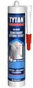 Sanitárny silikón Quick Effect Tytan Professional 280 ml bezfarebná kúpeľňa