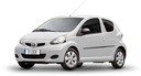 Bočné lišty Toyota Aygo, 2005-2014, 3 dvere.